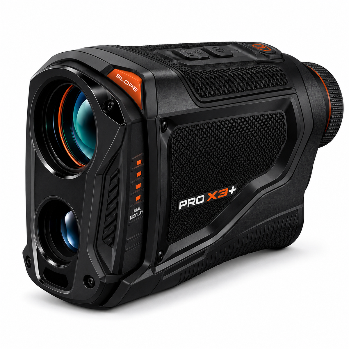 Telémetro Láser de Golf Bushnell Pro X3+ LINK – Precisión de Tour con Compensación de Viento y Ambiental para un Rendimiento Máximo